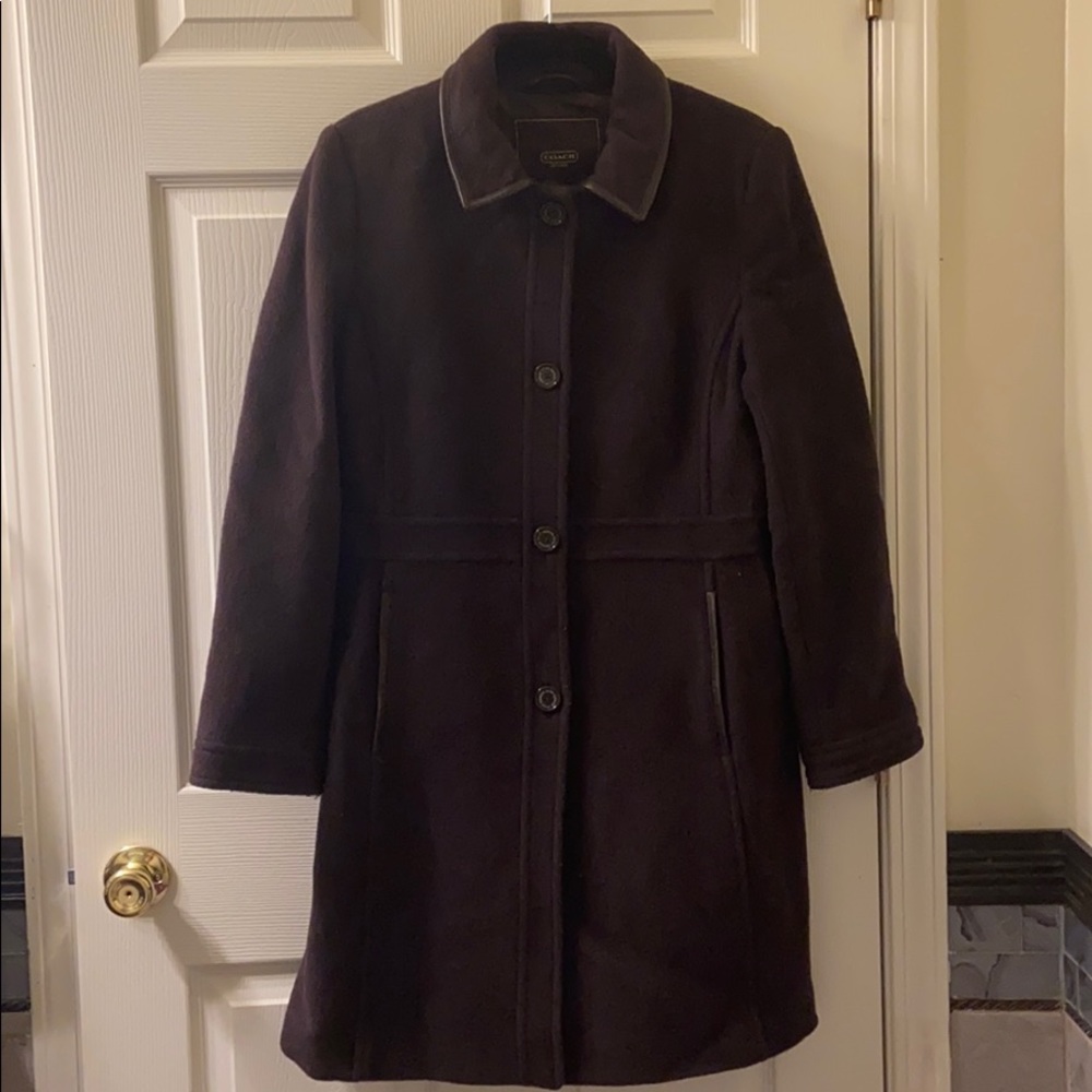 Coach trench winter coat for women